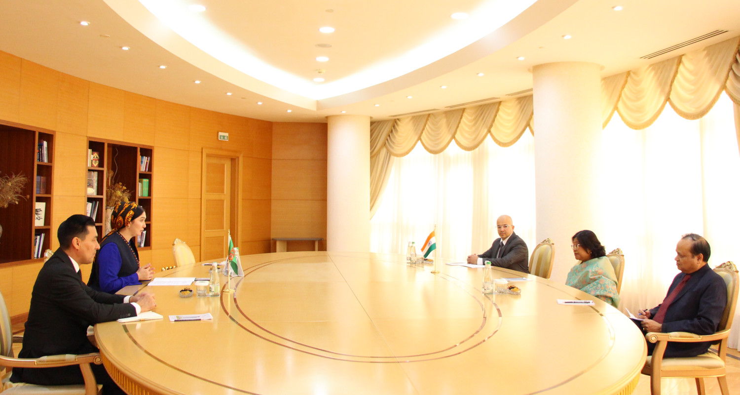 Посол Индии Мадхумита Хазарика Бхагат завершает дипломатическую миссию в Туркменистане