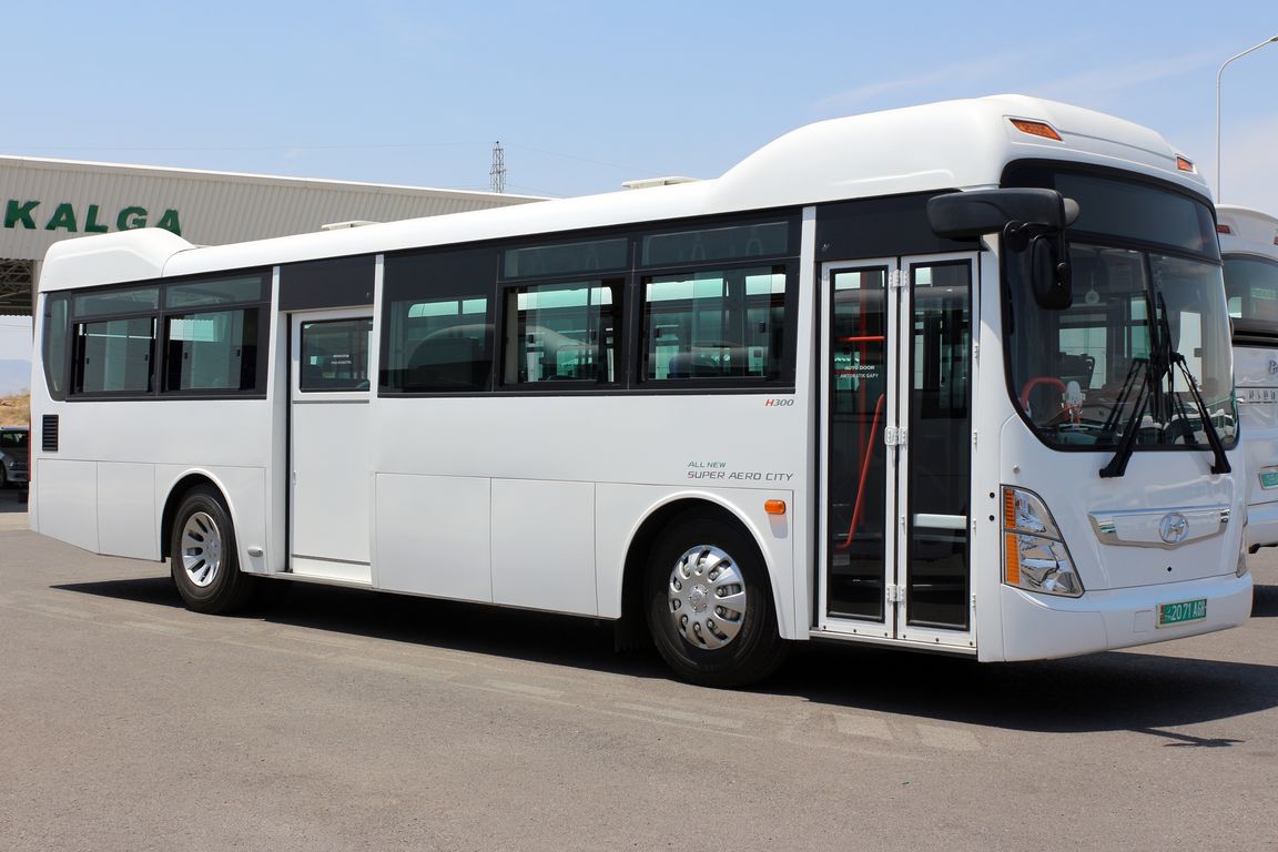 В Ашхабаде изменен маршрут автобуса № 17