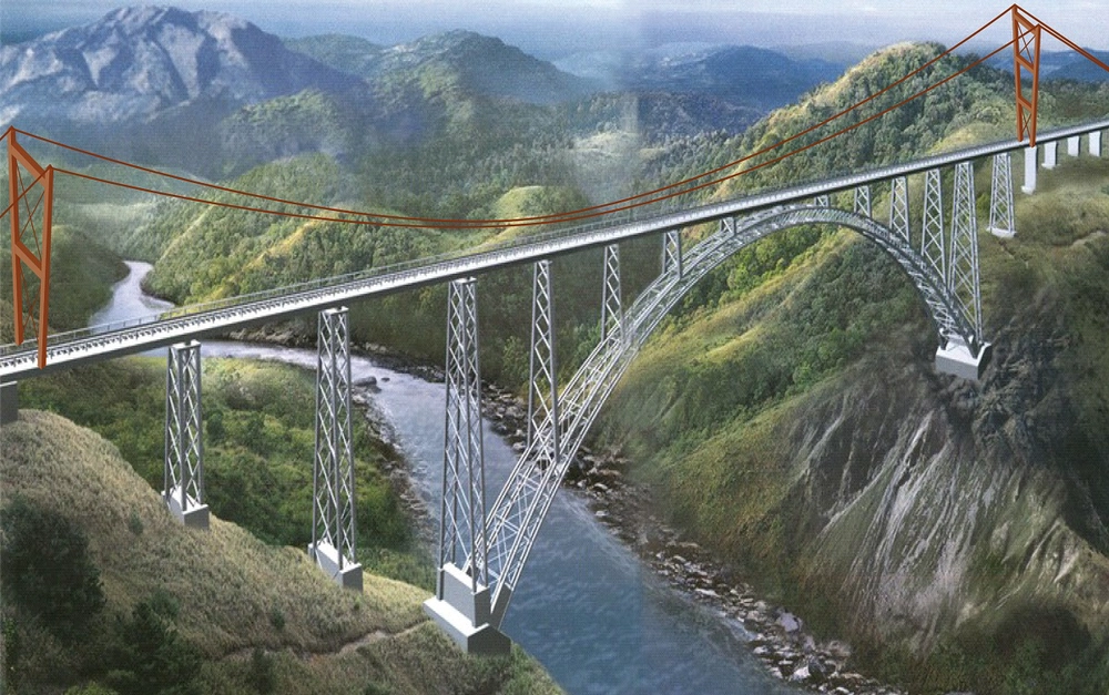 В Индии испытали самый высокий в мире железнодорожный мост