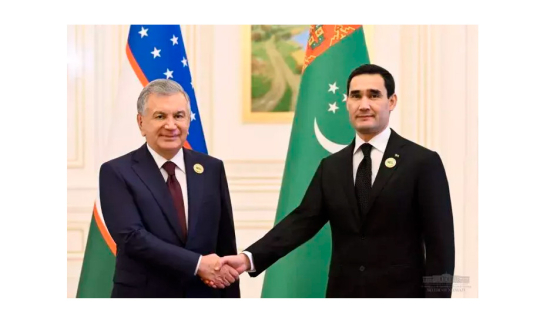 Özbegistanyň Respublikasynyň prezidenti Türkmenistanyň prezidentini Nowruz baýramy bilen gutlady