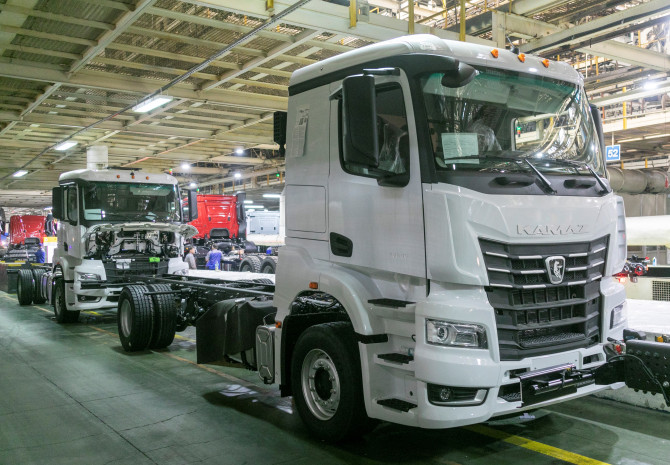 КАМАЗ выпустил новые модели грузовиков поколения К5