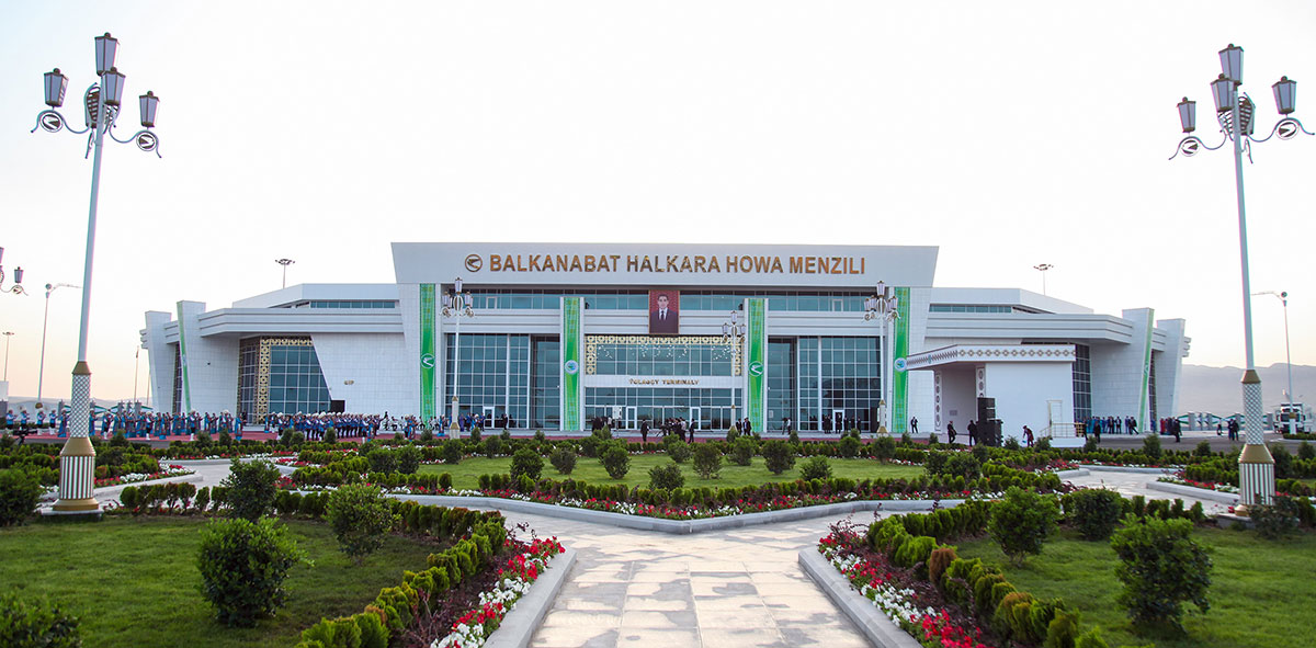 Türkmenistanda täze Halkara howa menzili açyldy