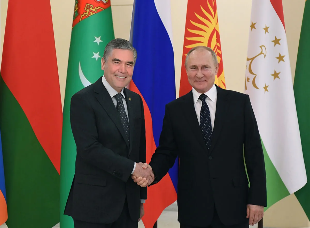 Türkmen halkynyň Milli Lideri Wladimir Putini Russiýa Federasiýasynyň Prezidenti wezipesine gaýtadan saýlanylmagy bilen gutlady