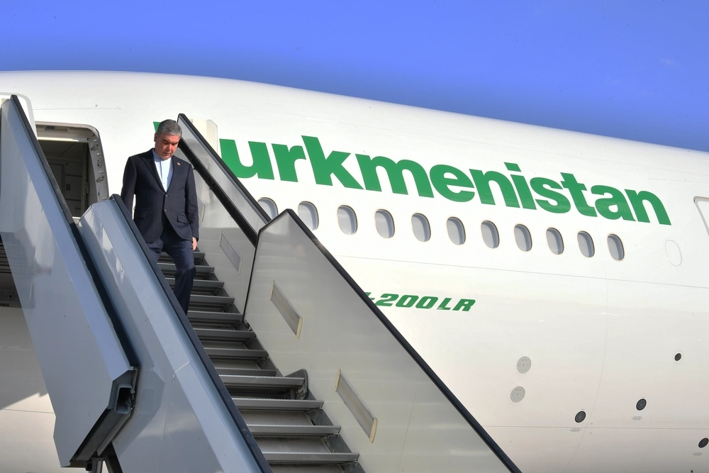 Председатель Халк Маслахаты Туркменистана Гурбангулы Бердымухамедов прибыл в Казань