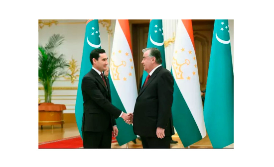 Täjigistanyň prezidenti Türkmenistanyň prezidentini Halkara Nowruz güni bilen gutlady