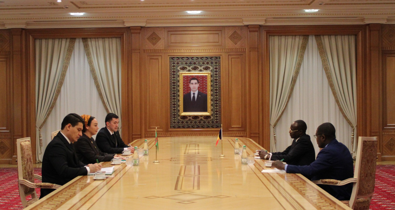 Türkmenistanda Çad Respublikasynyň täze ilçisi işe başlady