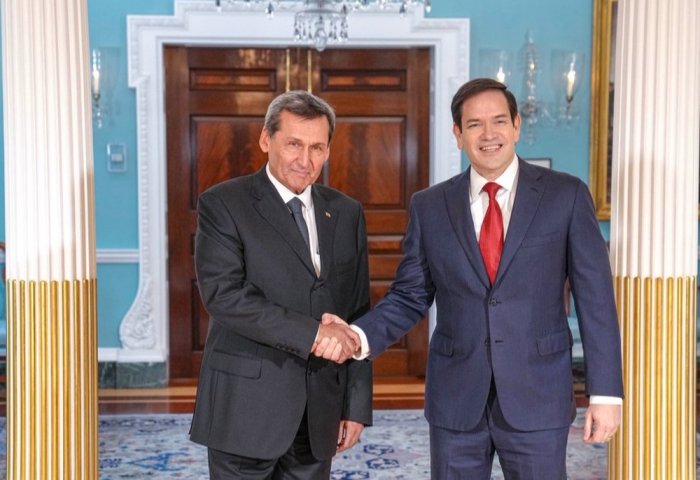 Raşid Meredow Waşingtonda Marko Rubio bilen duşuşdy
