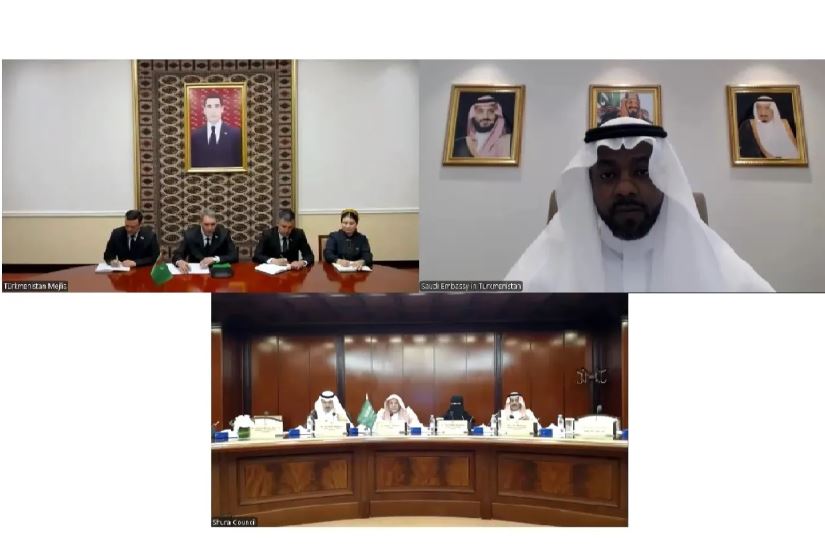 Türkmen-Saud Parlamentara dostluk toparynyň mejlisi geçirildi