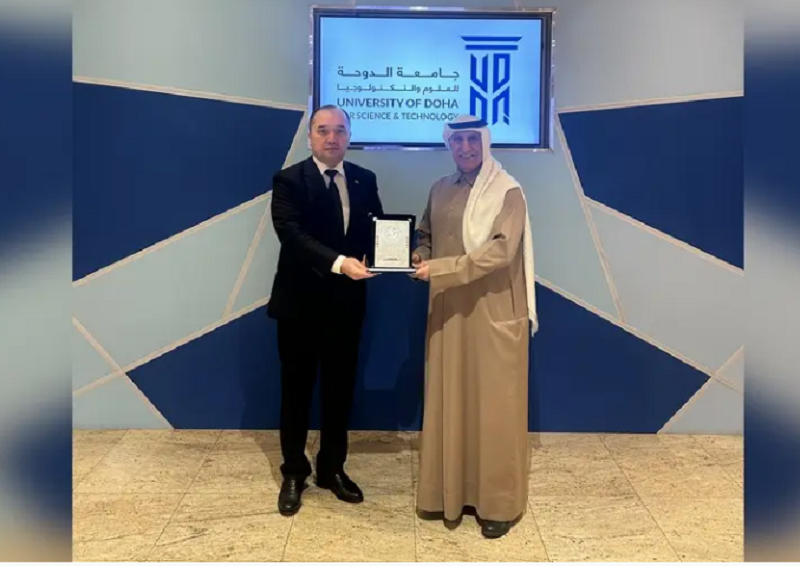 Обсуждены развитие научно-образовательного сотрудничества между Туркменистаном и Катаром