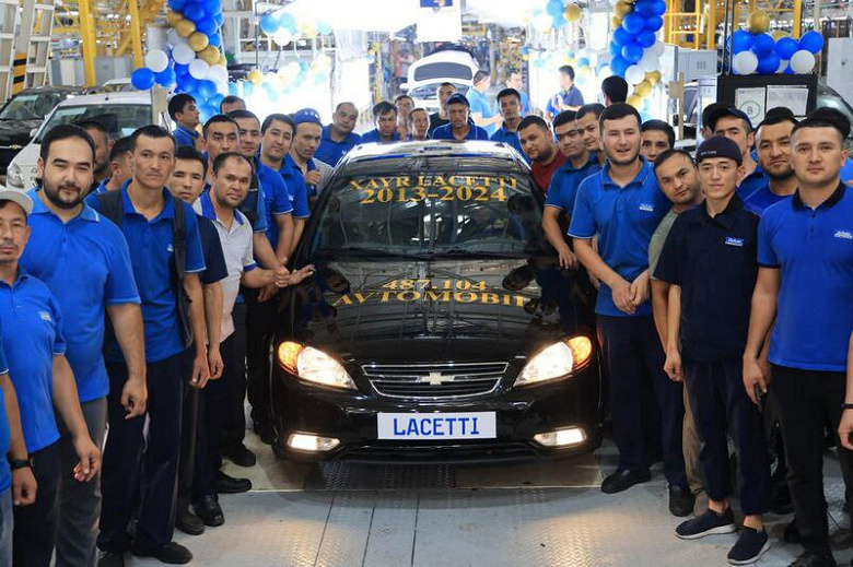 Özbegistanda «Chevrolet Lacetti» ulagynyň iň soňky nusgasy ýygnaldy