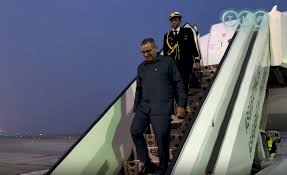 San-Tome we Prinsipi Respublikasynyň Prezidenti Aşgabada geldi