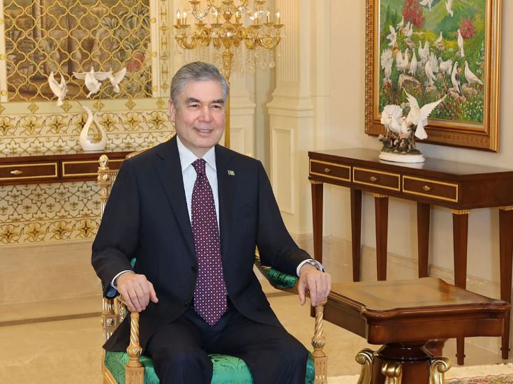 Gurbanguly Berdimuhamedow Monakonyň Şazadasynyň geňeşçisi bilen duşuşdy