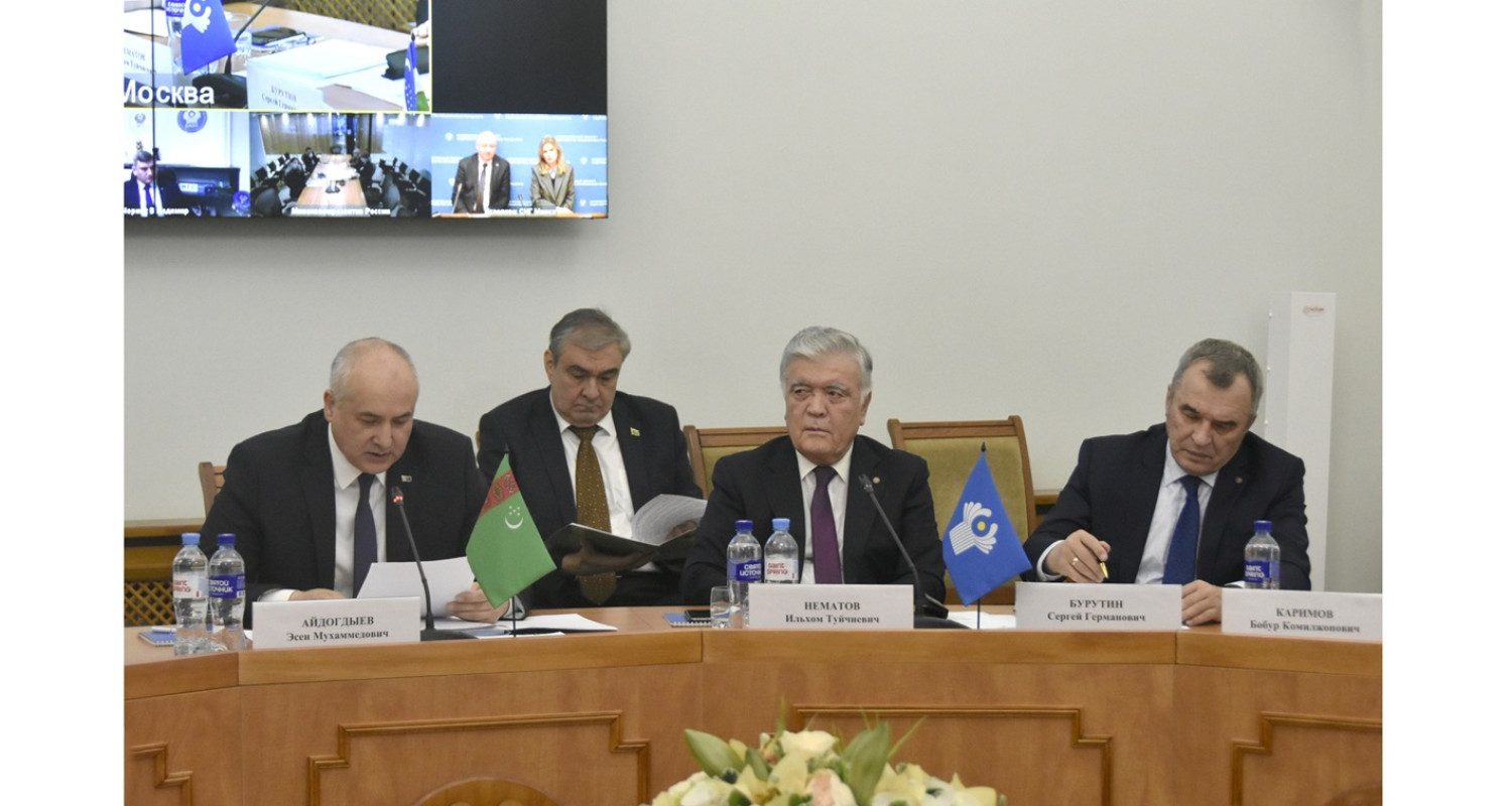 Türkmenistan GDA-nyň başlygy hökmünde ilkinji çäresini geçirdi