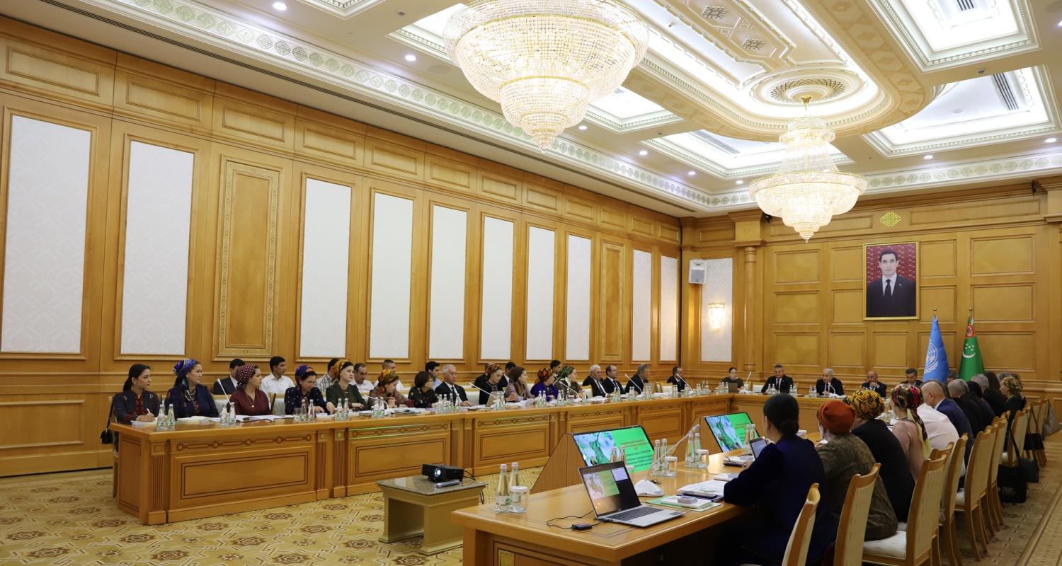 Aşgabatda biodürlüligi gorap saklamak boýunça milli seminar geçirilýär
