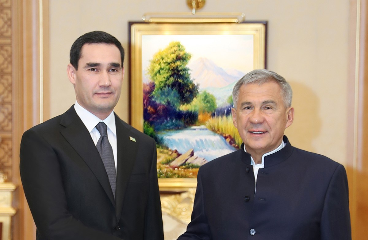 Türkmenistanyň Prezidentiniň adyna Tatarstan Respublikasynyň Baştutanyndan gutlag haty gelip gowuşdy