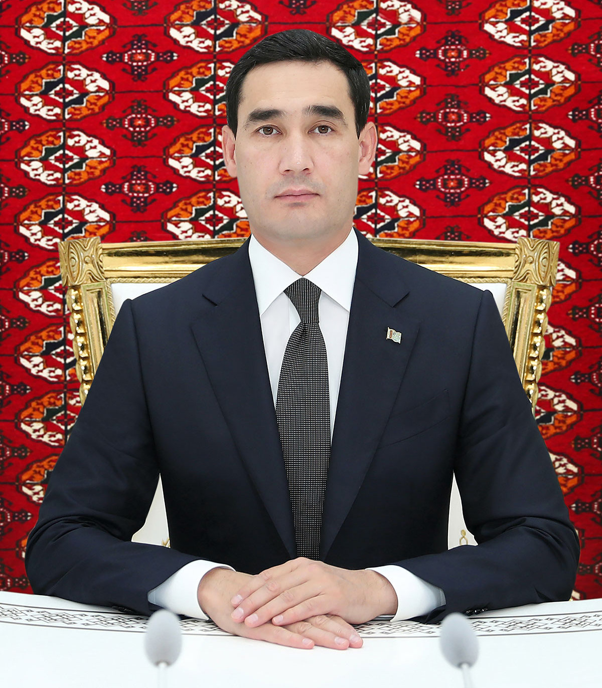 Türkmenistanyň Prezidenti Serdar Berdimuhamedowa Goşun generaly harby ady dakyldy 