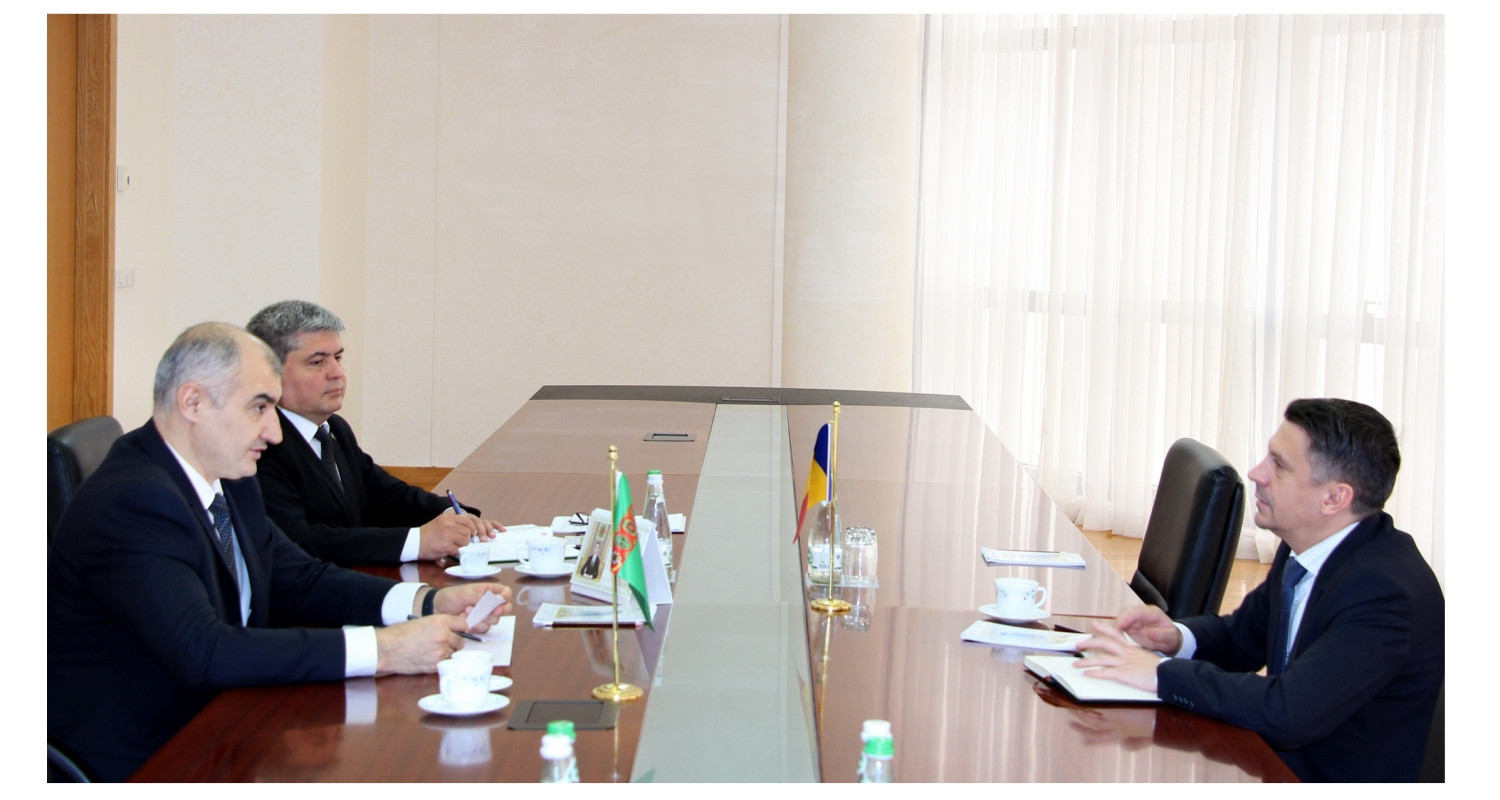 Aşgabat bilen Buharest netijeli hyzmatdaşlygy berkitmegi nygtadylar